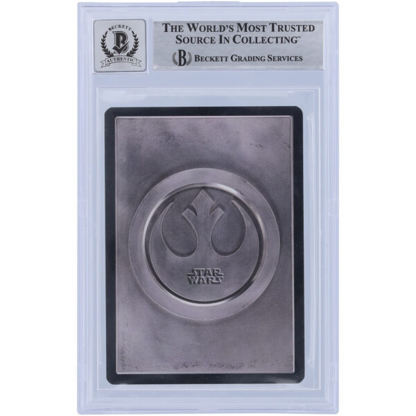 Bill Hargreaves Star Wars Autographed 1995 CCG Premiere #282 BGS Authenticated 10 Card - Image 3