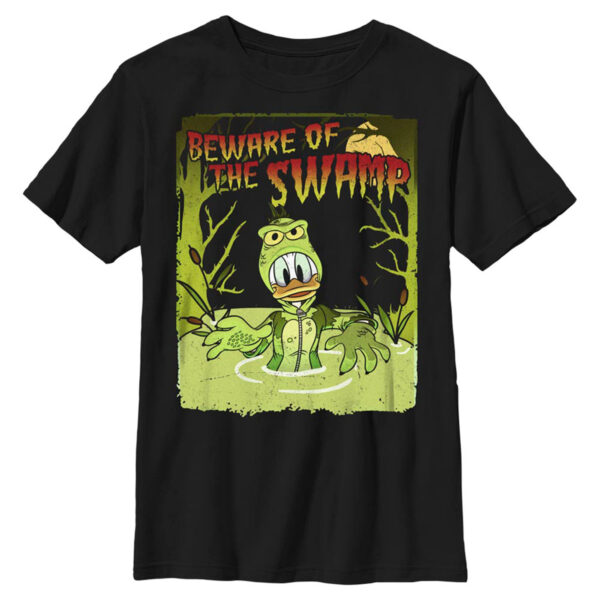 Youth Mad Engine Black Donald Duck T-Shirt