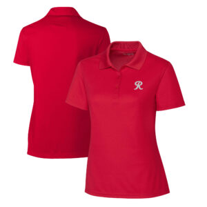Women's Cutter & Buck  Red Tacoma Rainiers Clique Spin Eco Performance Pique Women's Polo