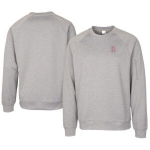 Unisex Cutter & Buck Gray Birmingham Barons Clique Lift Eco Performance Sweatshirt