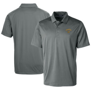 Men's Cutter & Buck  Gray Seattle Mariners City Connect Prospect Textured Stretch Polo