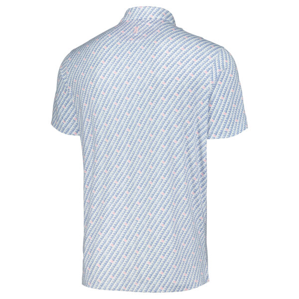 Men's johnnie-O White THE PLAYERS Shrimpy Printed Featherweight Performance Polo - Image 8