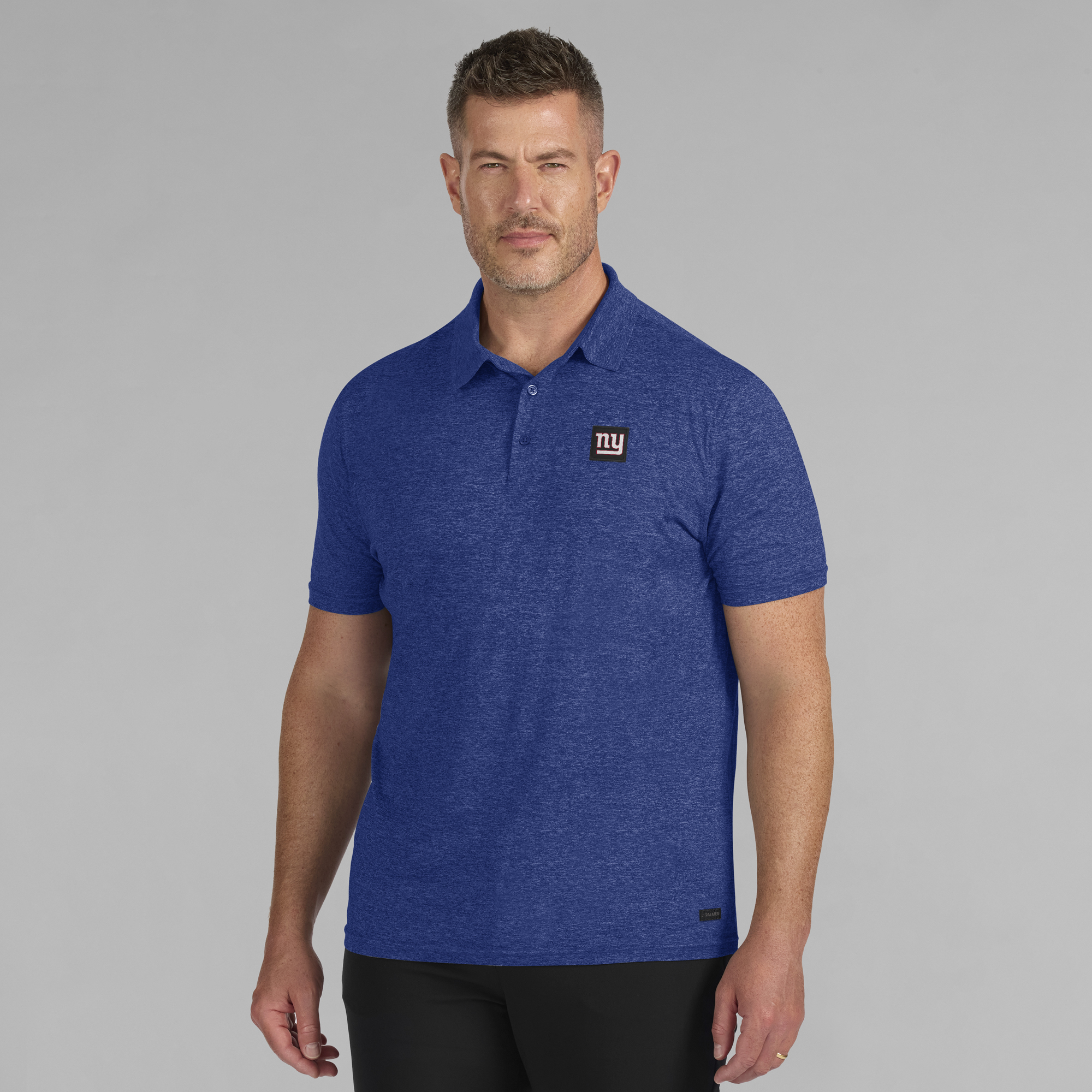 Men's J. Palmer Royal New York Giants Four Down Polo