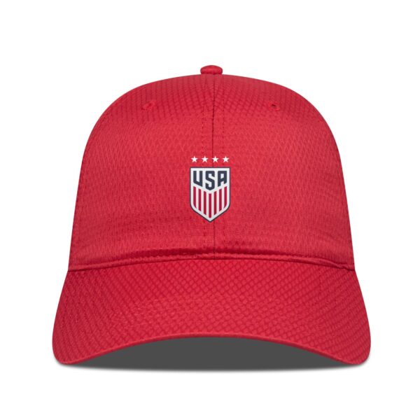 Men's Levelwear Red USWNT Matrix Insignia Core Adjustable Hat - Image 7