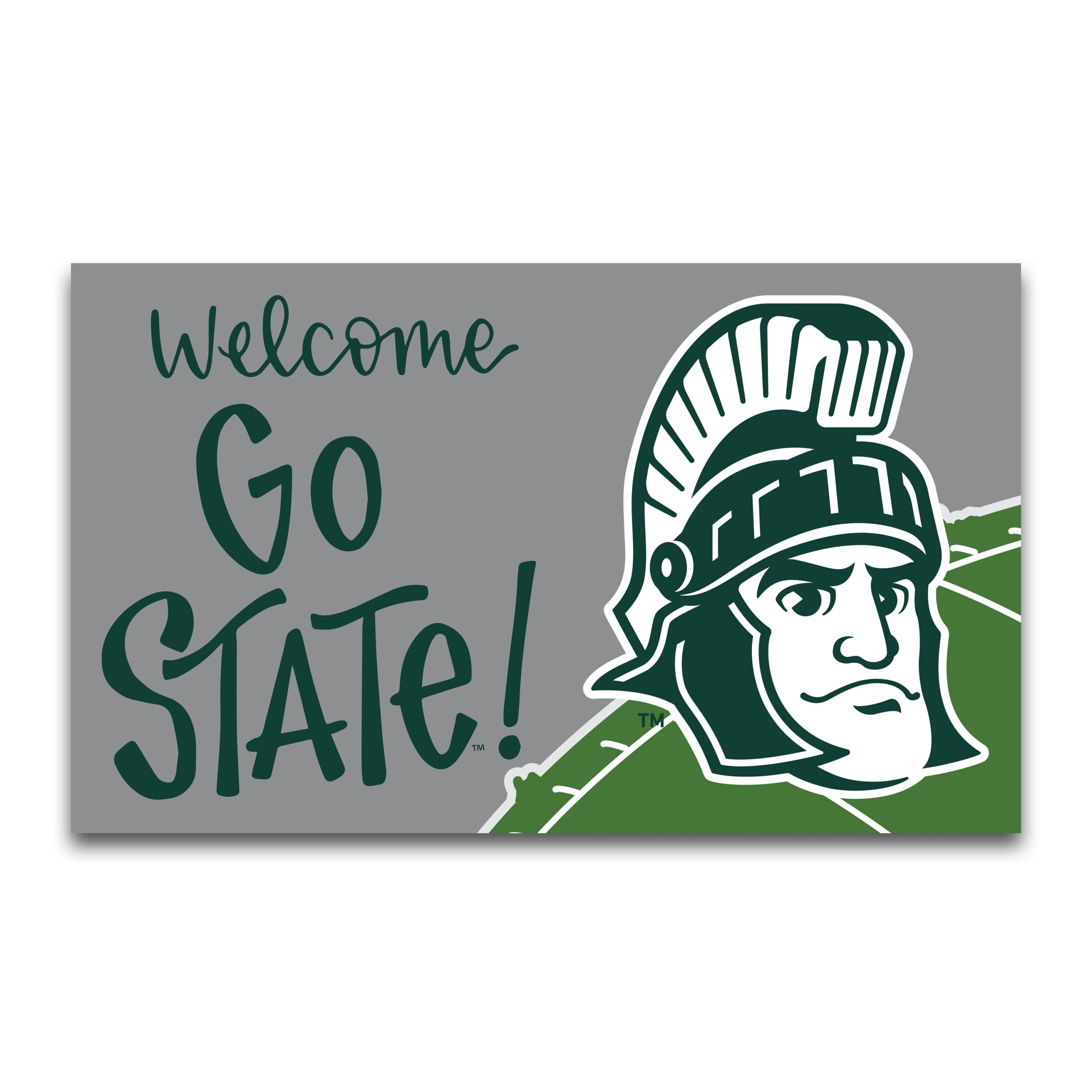 Michigan State Spartans 18" x 30" Door Mat