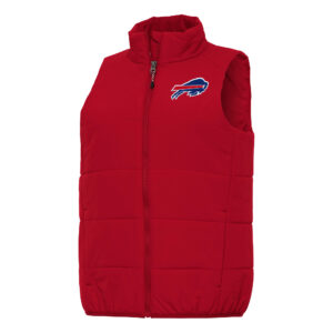 Women's Antigua  Red Buffalo Bills Experience Full-Zip Vest