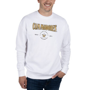 Unisex Uscape Apparel White Vanderbilt Commodores Coastal Fleece Pullover Sweatshirt