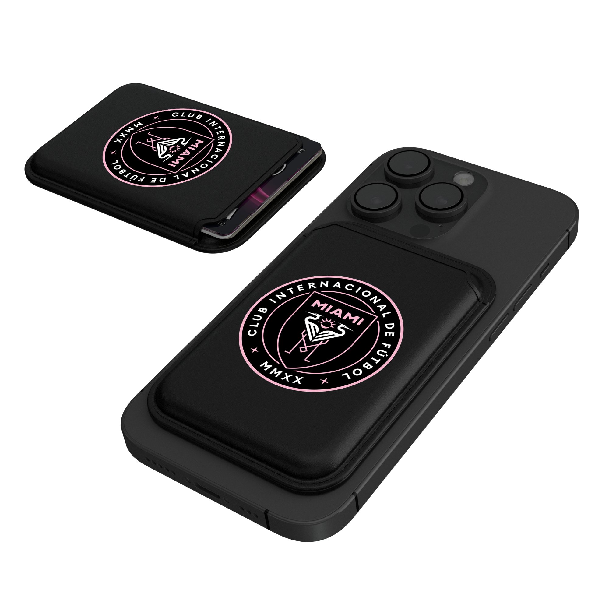 Keyscaper Inter Miami CF Insignia Magnetic Credit Card Wallet