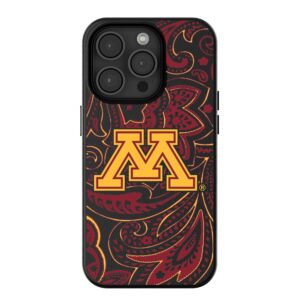 Keyscaper Minnesota Golden Gophers Paisley iPhone Magnetic Bump Case