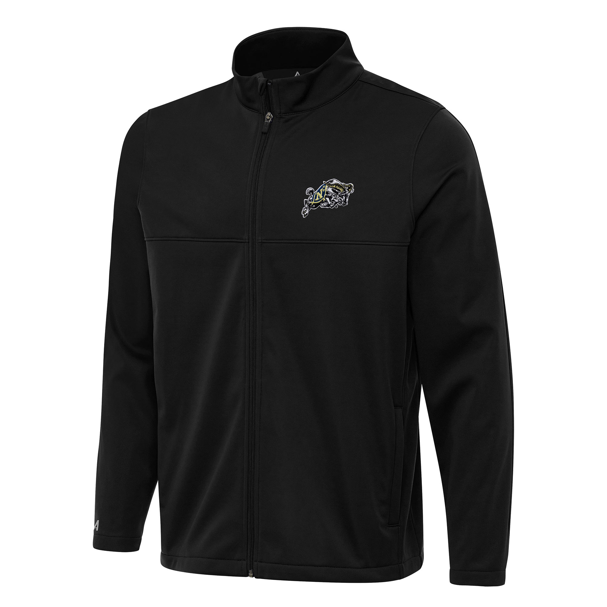 Women's Gameday Couture Ash Cal Poly Mustangs Big Goals Relaxed Fit French Terry Pullover Sweatshirt