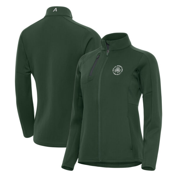 Women's Antigua  Hunter Green 2025 U.S. Women's Open Full-Zip Jacket