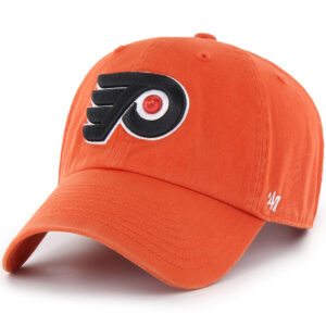 Men's '47 Orange Philadelphia Flyers Team Clean Up Adjustable Hat