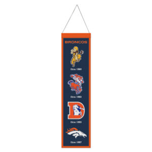 WinCraft Denver Broncos 8" x 32" Evolution Banner
