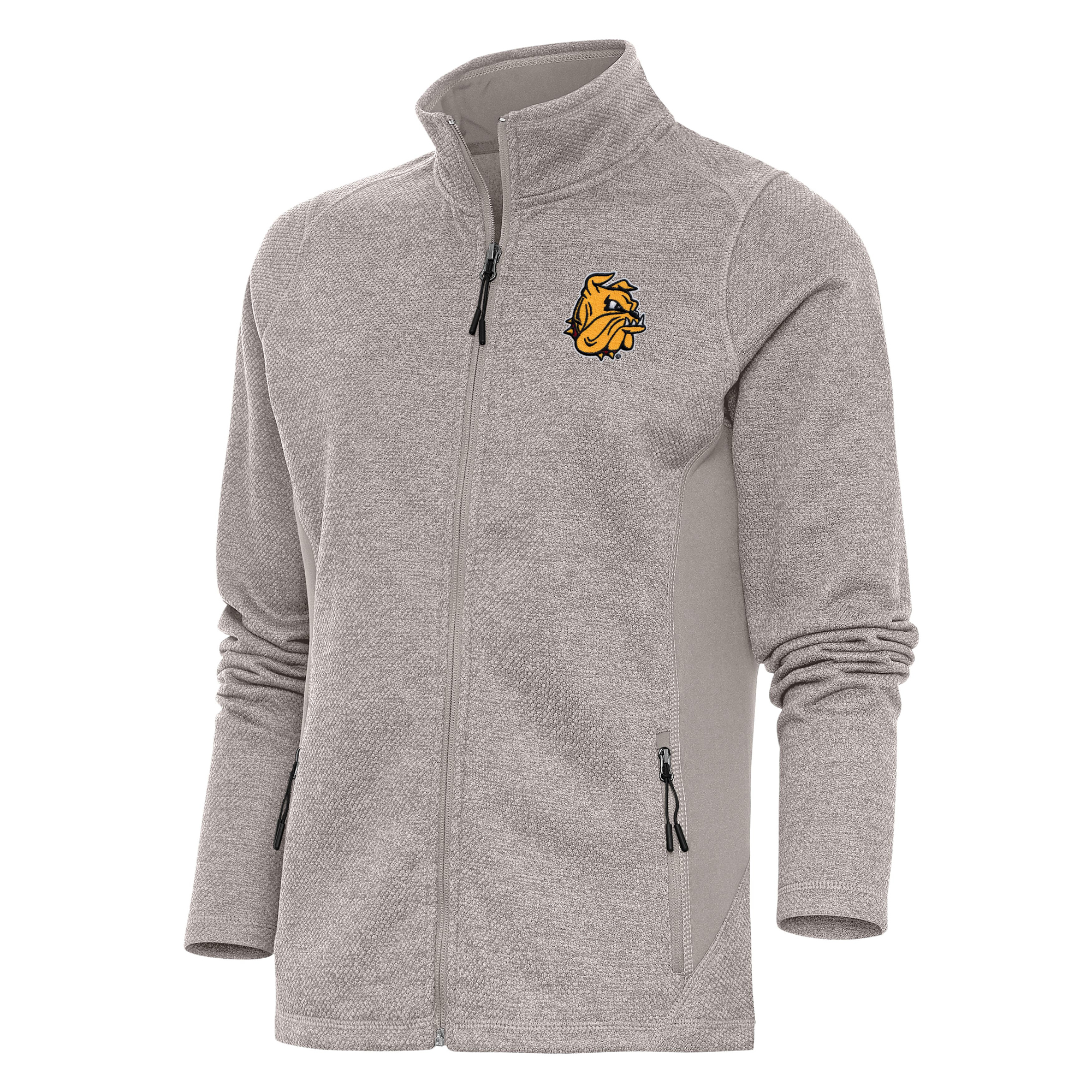 Women's Antigua Oatmeal Minnesota Duluth Bulldogs Course Full-Zip Jacket