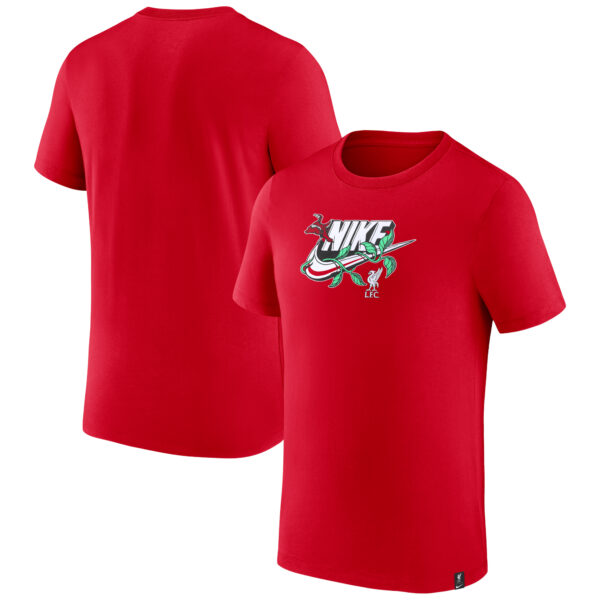 Men's Nike  Red Liverpool Futura T-Shirt
