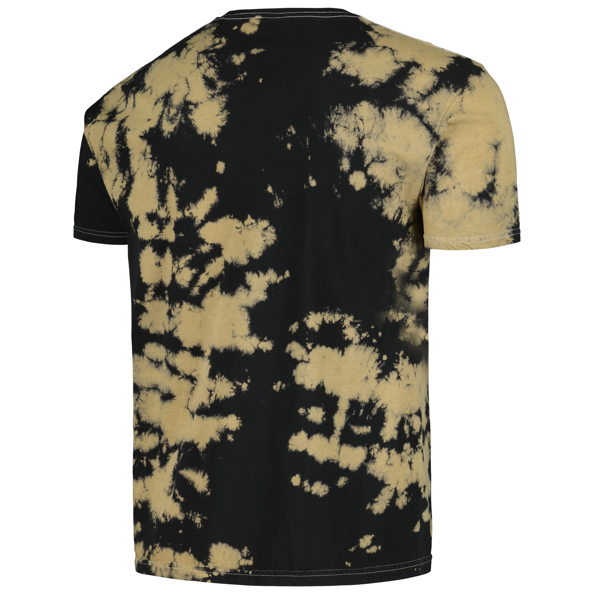 Men's Black Pink Floyd Bleach Washed Graphic T-Shirt - Image 4