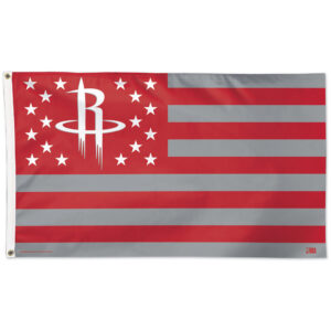 WinCraft Houston Rockets 3' x 5' Stars & Stripes One-Sided Flag