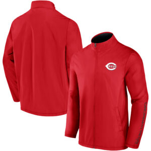 Men's Fanatics Red Cincinnati Reds Major Play Full-Zip Jacket
