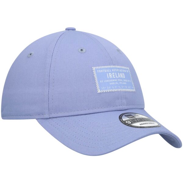 Men's New Era Lavender Ireland National Team Wordmark Patch 9TWENTY Adjustable Hat - Image 8