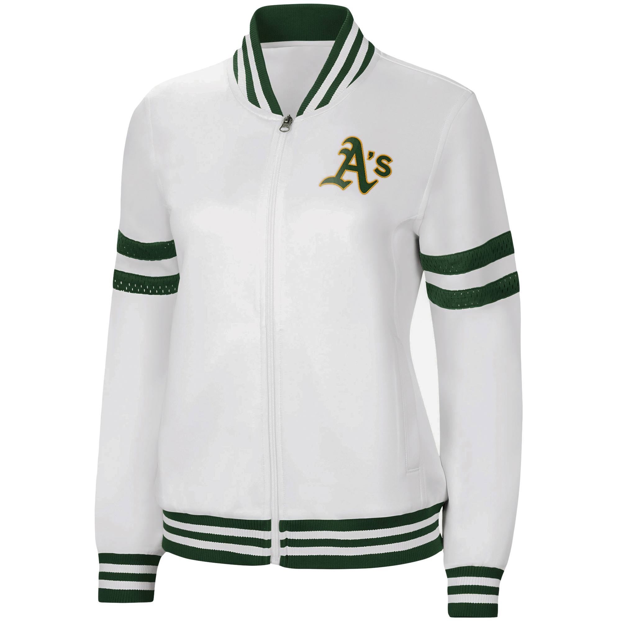 Women's Antigua Black Portland Timbers Regard Full-Zip Jacket - Image 3