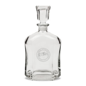 Oberlin Yeomen 23.75oz. Crystal Whisky Decanter