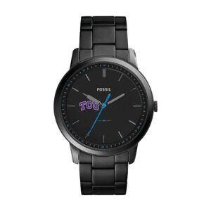Fossil TCU Horned Frogs The Minimalist Slim Stainless Steel Watch