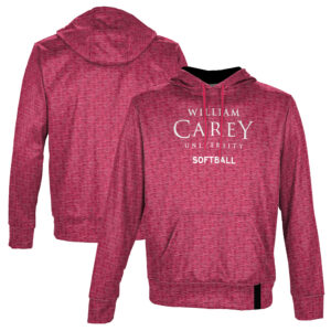 Men's ProSphere Red William Carey Crusaders Softball Name Drop Pullover Hoodie