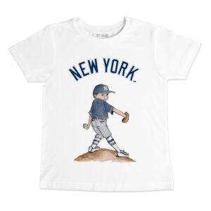 Youth Tiny Turnip White New York Yankees Clemente T-Shirt