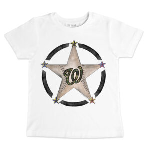 Toddler Tiny Turnip White Washington Nationals Military Star T-Shirt