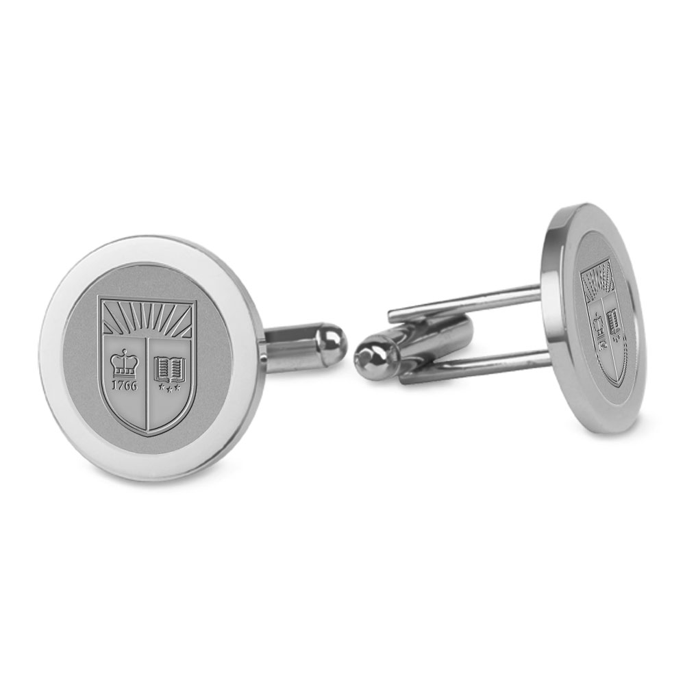 Silver Rutgers Scarlet Knights Team Cufflinks