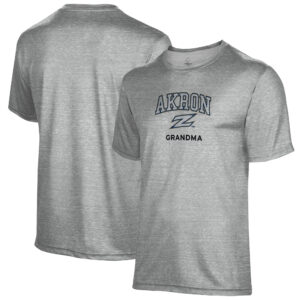 Men's ProSphere Gray Akron Zips Grandma T-Shirt