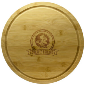 Florida State Seminoles 13'' Personalized Rotating Bamboo Server