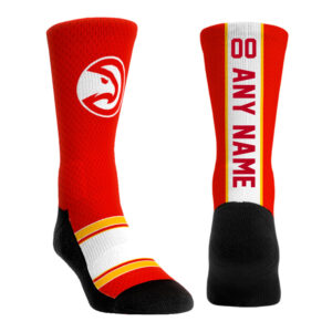 Unisex Rock Em Socks Atlanta Hawks Custom Jersey Crew Socks