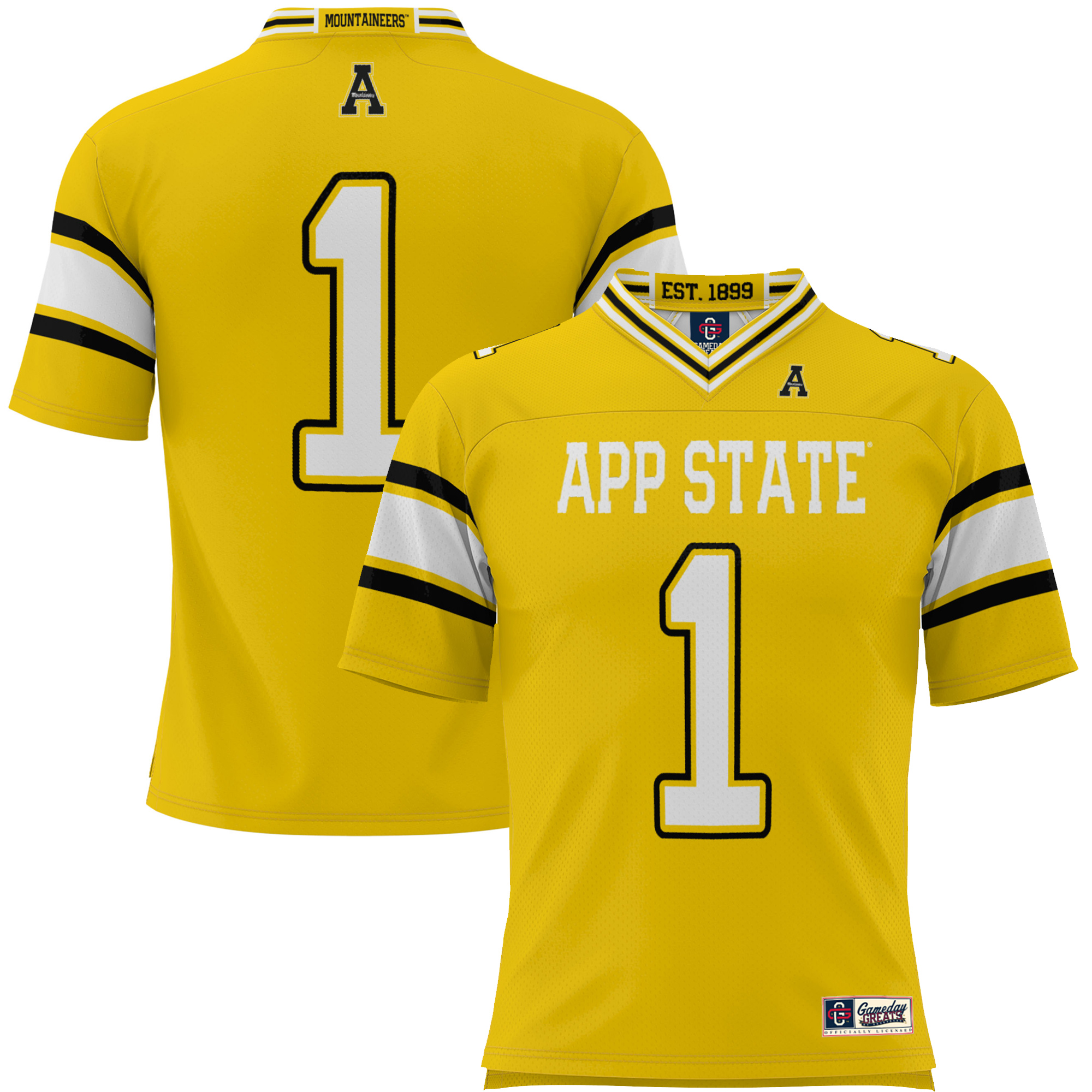 Youth Vive La Fete Green NHRA Halftones Football Jersey - Image 2