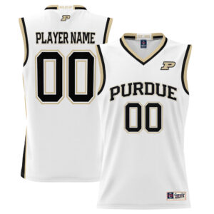 Youth Game Day Greats White Purdue Boilermakers NIL Pick-A-Player Lightweight Basketball Jersey