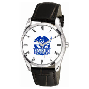 Hampton Pirates Berkeley Black Leather Watch