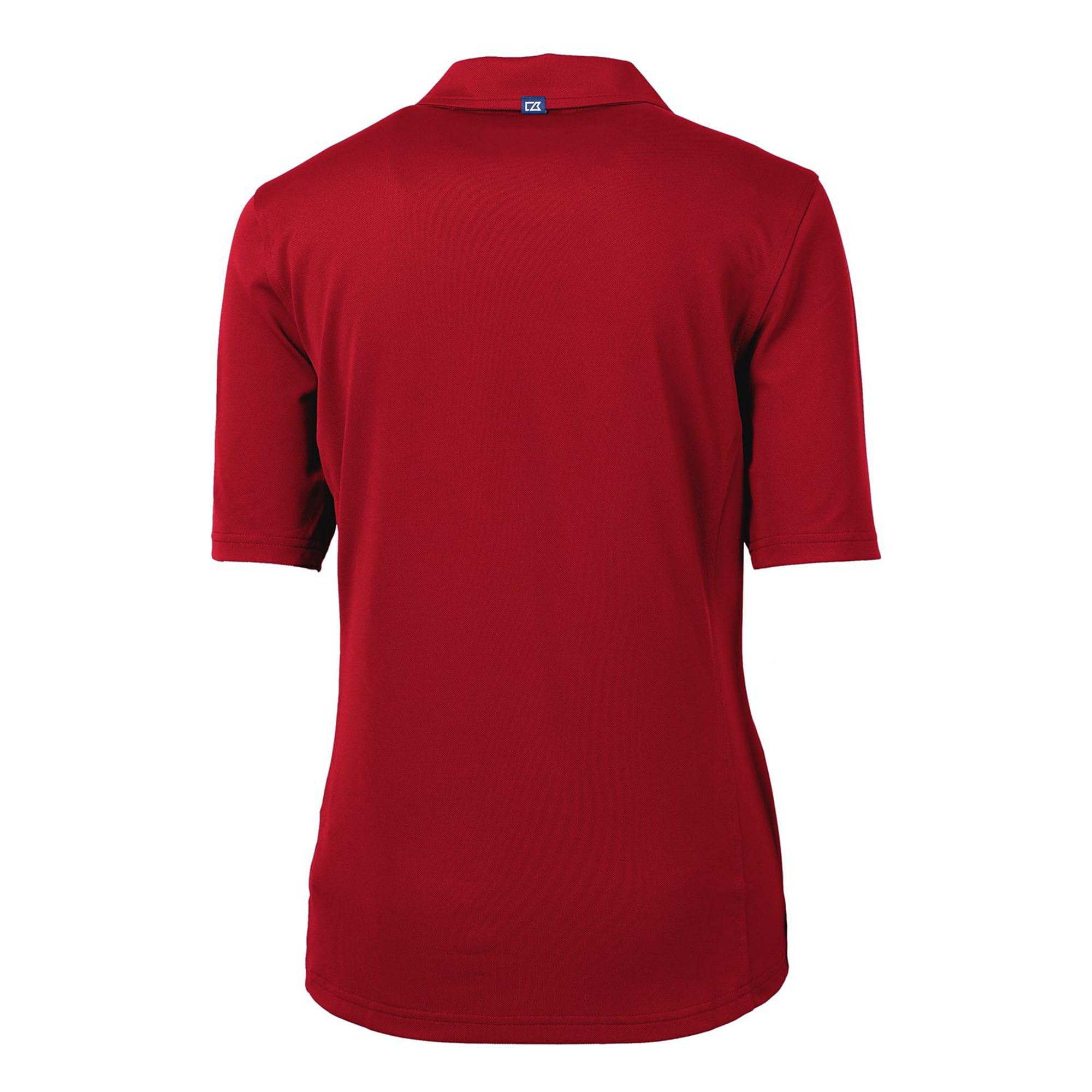 Women's Cutter & Buck Cardinal Philadelphia Phillies Americana Logo DryTec Virtue Eco Pique Recycled Polo - Image 4