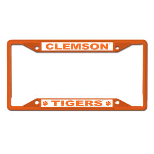 WinCraft Clemson Tigers Chrome Color License Plate Frame