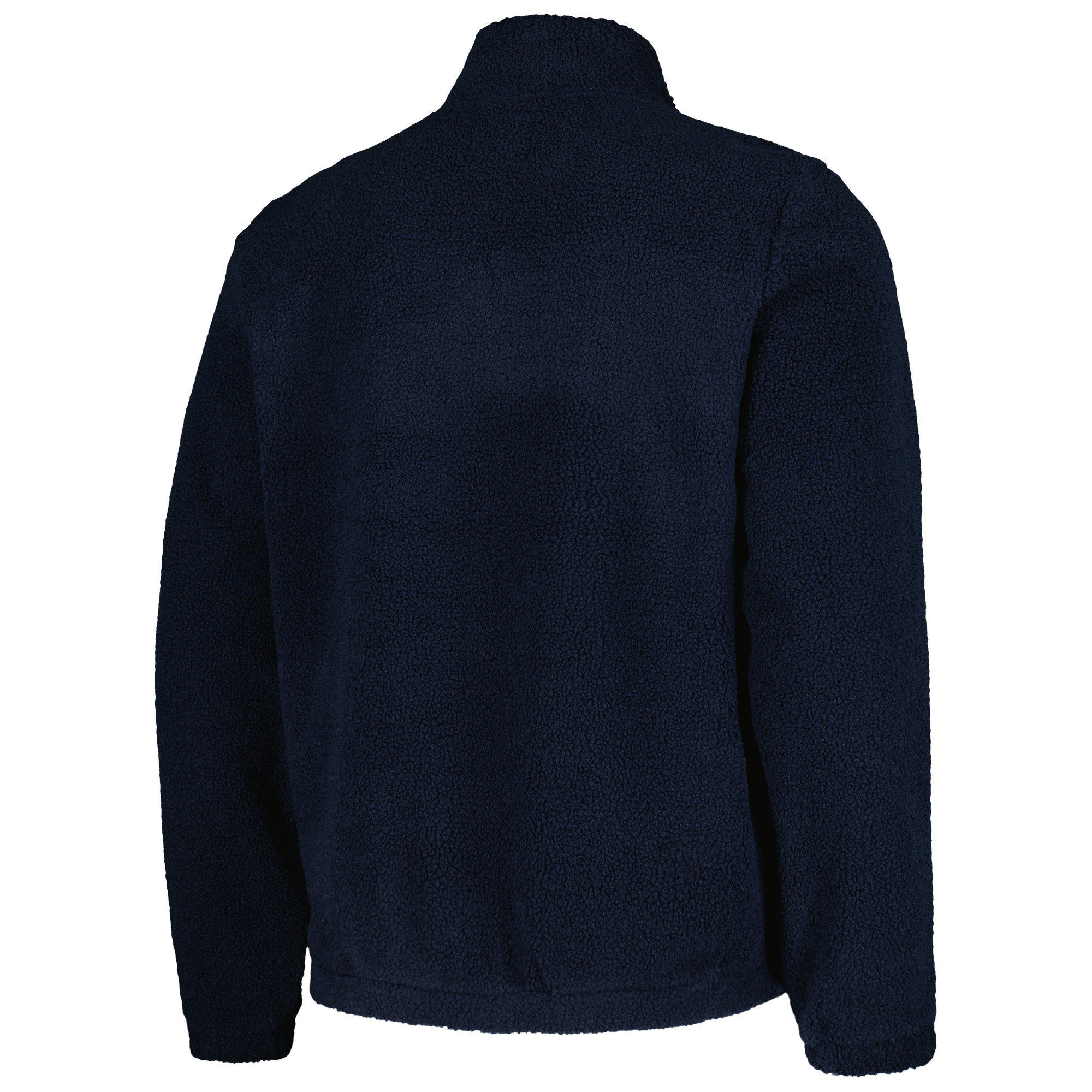 Men's G-III Sports by Carl Banks Navy West Virginia Mountaineers Pinch Runner Half-Zip Top - Image 7