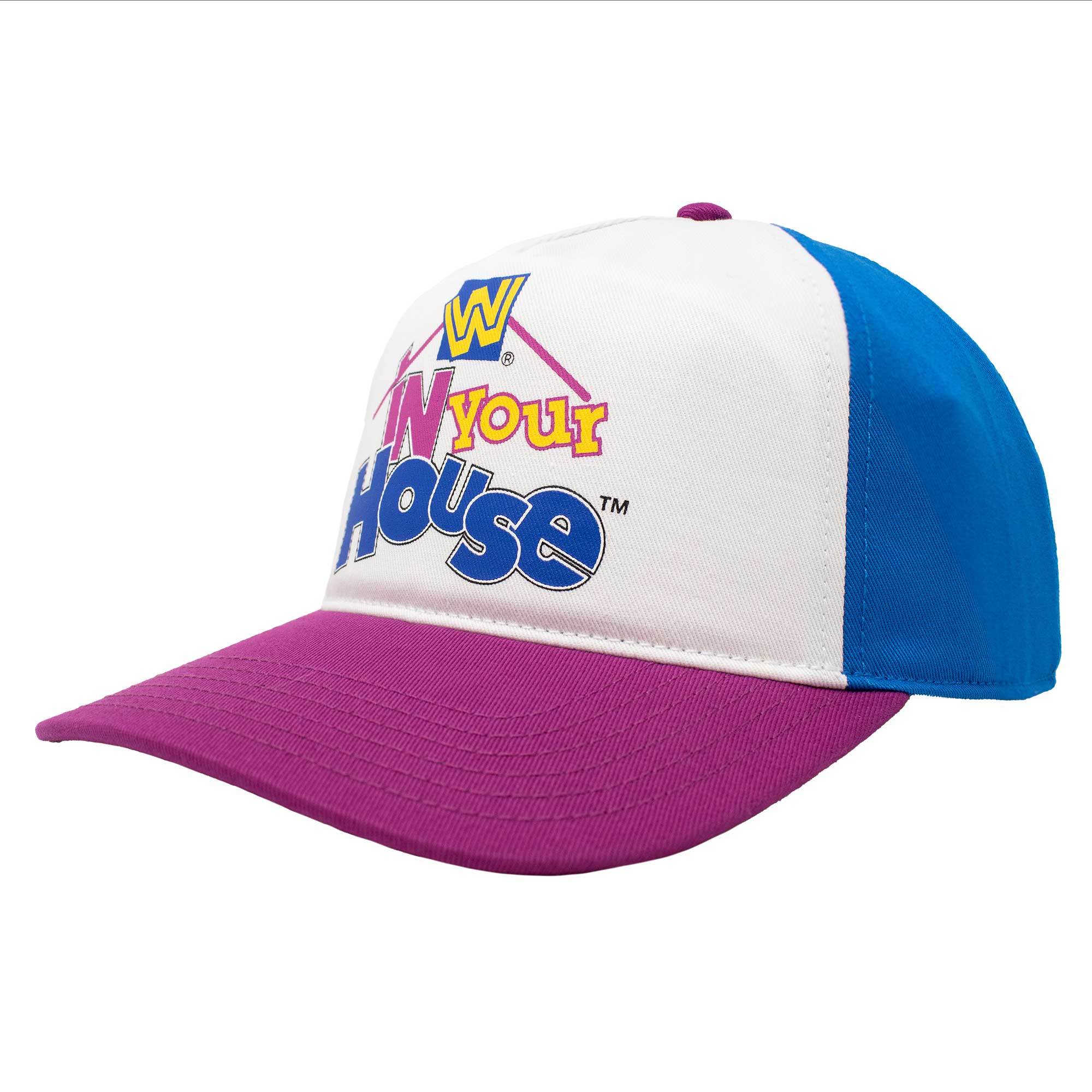 Men's Ripple Junction White/Purple In Your House Adjustable Hat