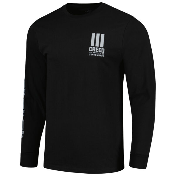 Men's Contenders Clothing Black Creed III Adonis 3 Long Sleeve T-Shirt - Image 6