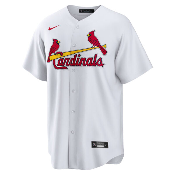 Men's Nike Jordan Walker White St. Louis Cardinals Home Official Replica Player Jersey - Image 6