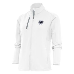 Women's Antigua  White Nashville SC Generation Full-Zip Jacket