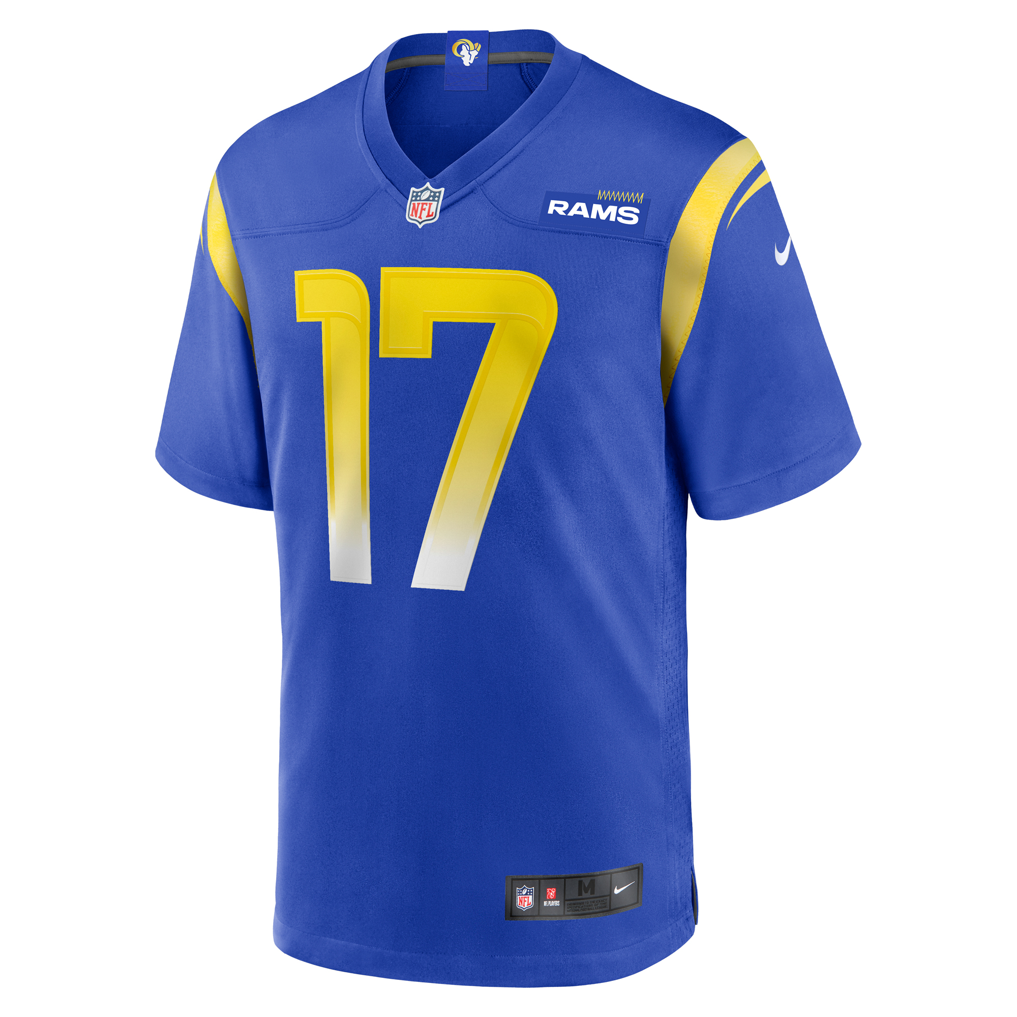 Men's Nike Puka Nacua Royal Los Angeles Rams Home Game Jersey - Image 3
