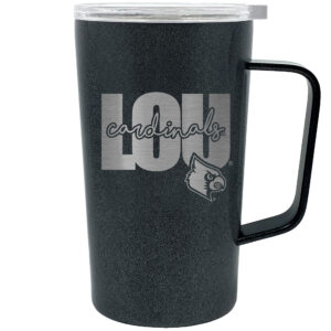 Louisville Cardinals 18oz. Onyx Hustle Travel Mug