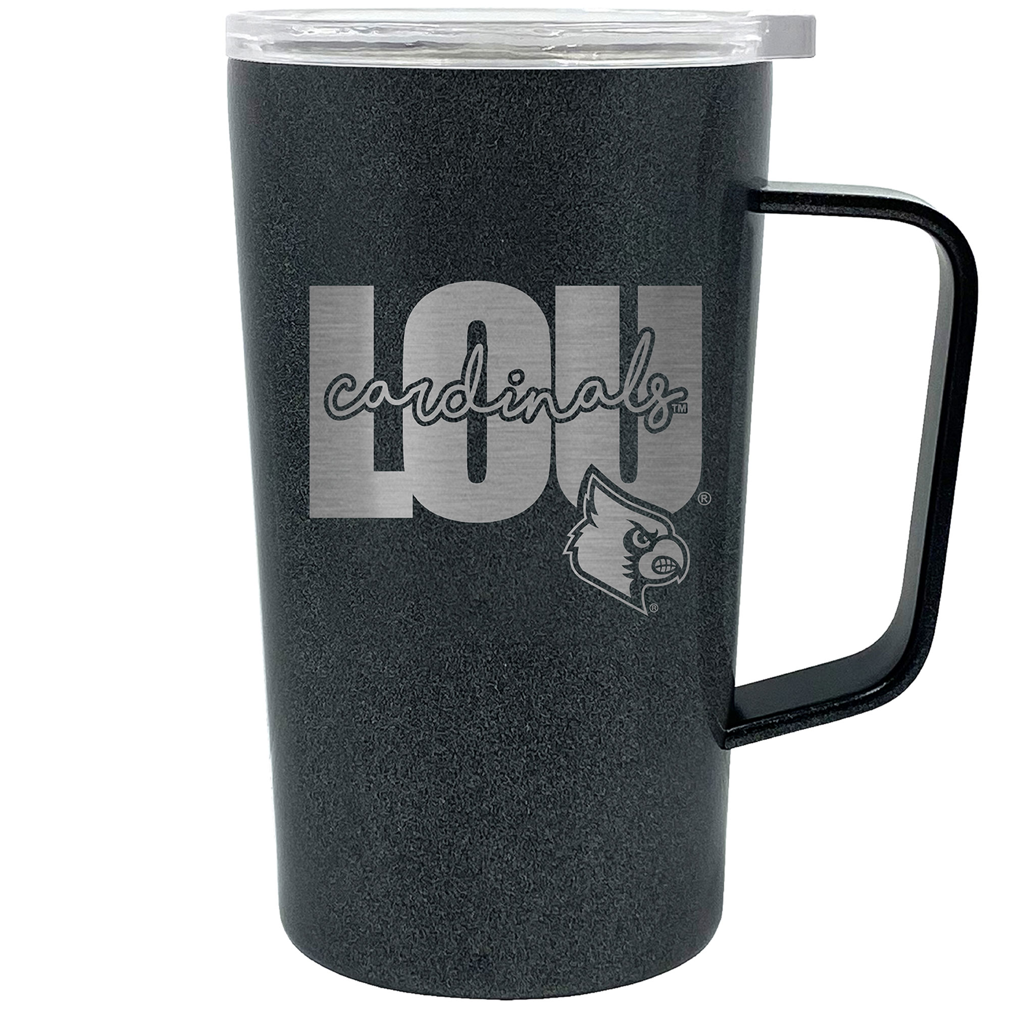 Louisville Cardinals 18oz. Onyx Hustle Travel Mug