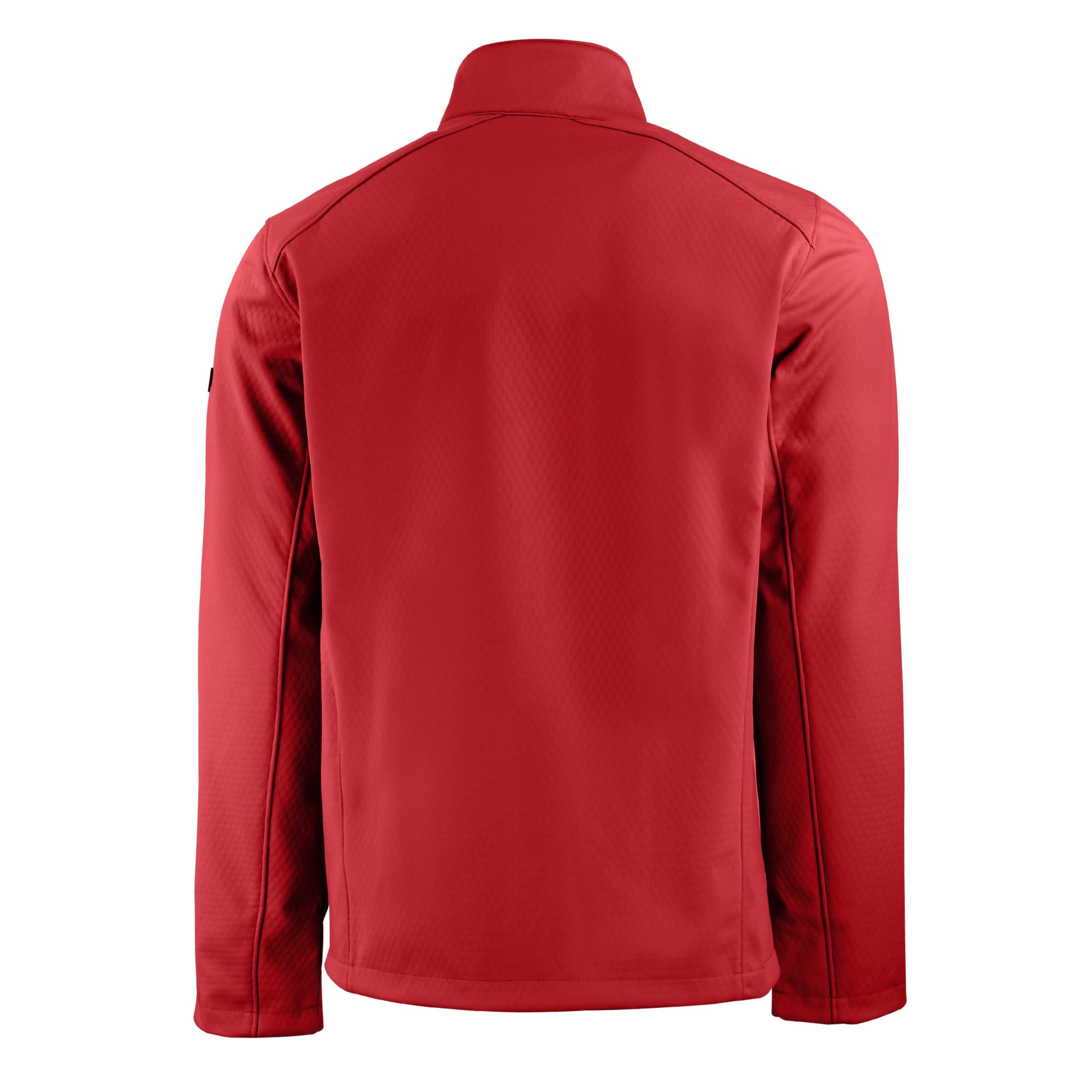 Men's Cutter & Buck Red Louisville Cardinals Alumni Logo Evoke Eco Softshell Recycled Full-Zip Jacket - Image 4