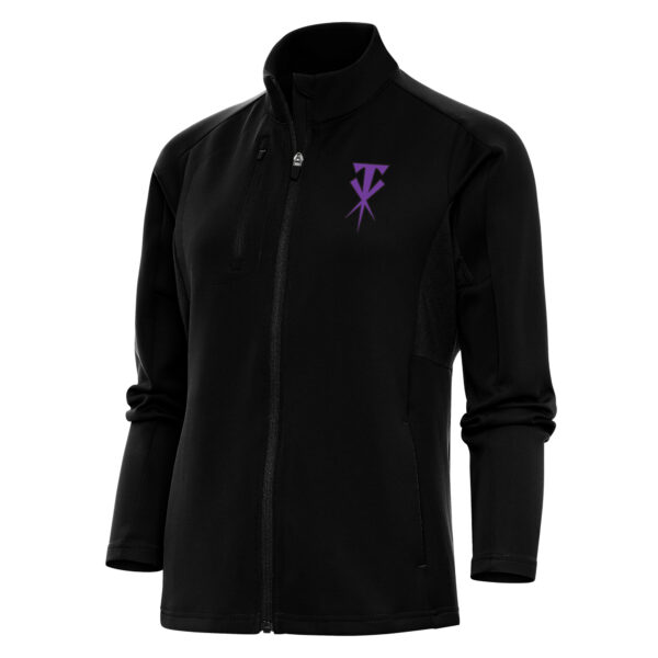 Women's Antigua  Black The Undertaker Generation Full-Zip Jacket