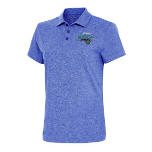 Women's Antigua  Heather Royal Orlando Magic Motivated Polo