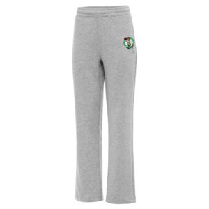 Women's Antigua  Heather Gray Boston Celtics Victory Sweatpants
